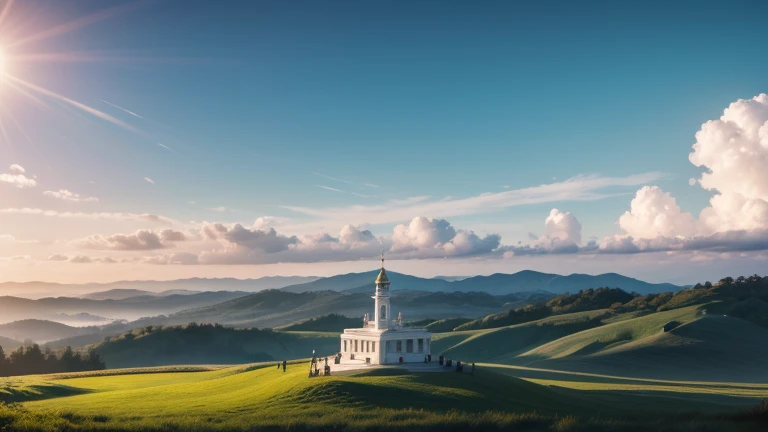help me create an image of a bright day