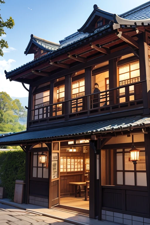 Exterior of a medieval European-style building。Izakaya「He's Residence」。