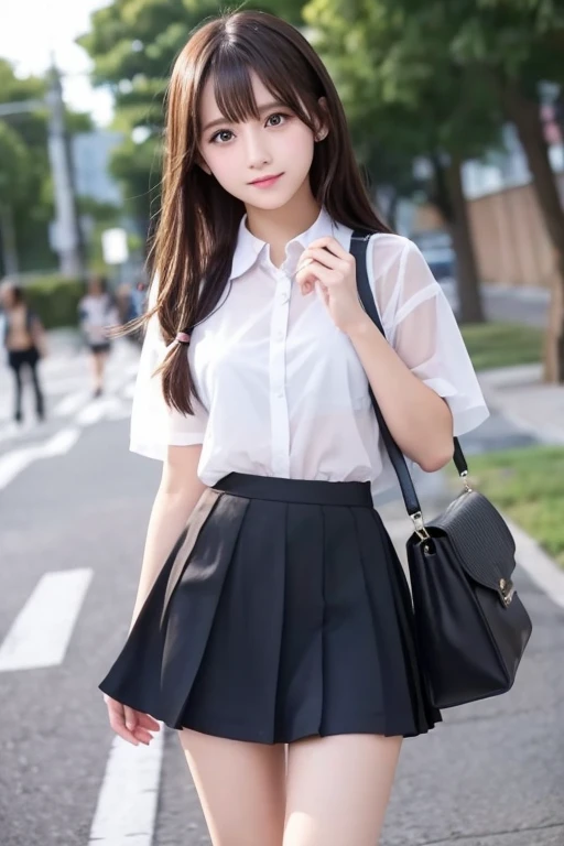 Cute Girls、high school girl、Idol、mini skirt、See-through、Wind's Trick