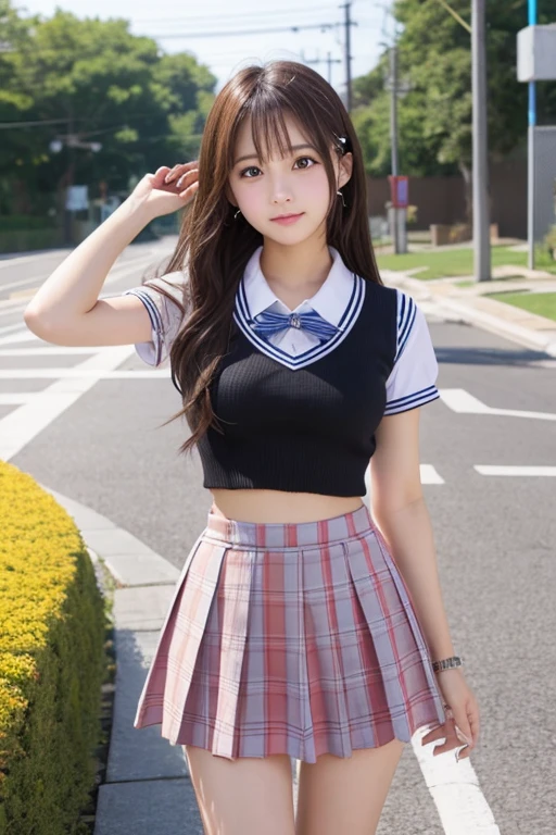 Cute Girls、high school girl、Idol、mini skirt、See-through、Wind's Trick