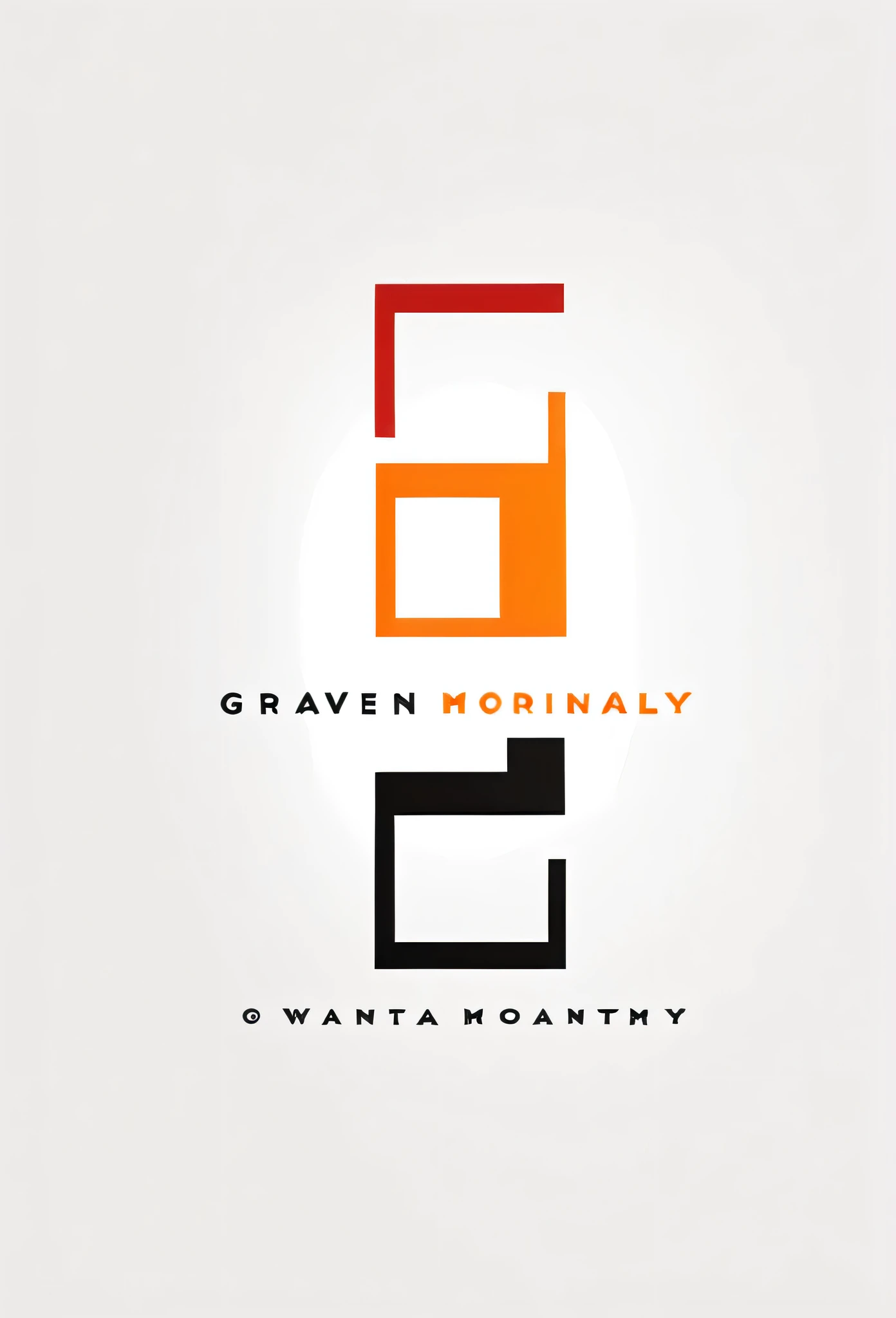Monthly property site Granmonthly logo

 a less luxurious design
 friendly design

 Pretty cool design
 Stylish design
 chic and modern design

 Red and orange and white logos

 White background

 We operate short-term rental apartments.