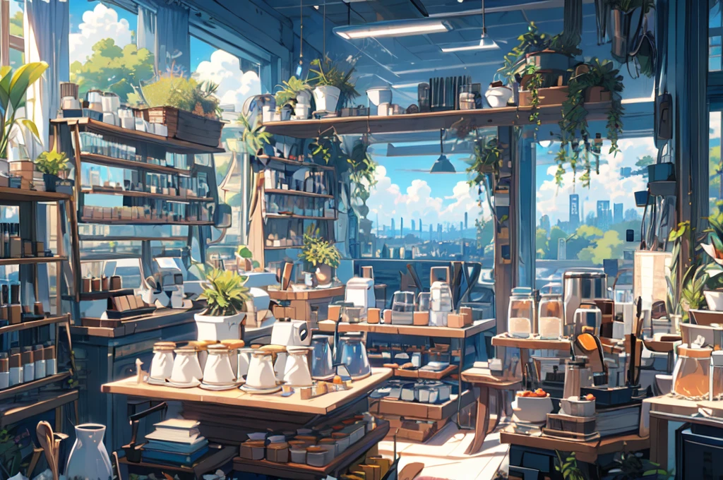 (masterpiece:1.2), highest quality,Pixiv,Pleasant animation scenes,room,in room,house,game,
scenery, cityscape, city, null scraper, building, window, cloud, indoor, computer, Book,table, clock,No humans, Chair, monitor, nullline, Lie in,cyber,alone