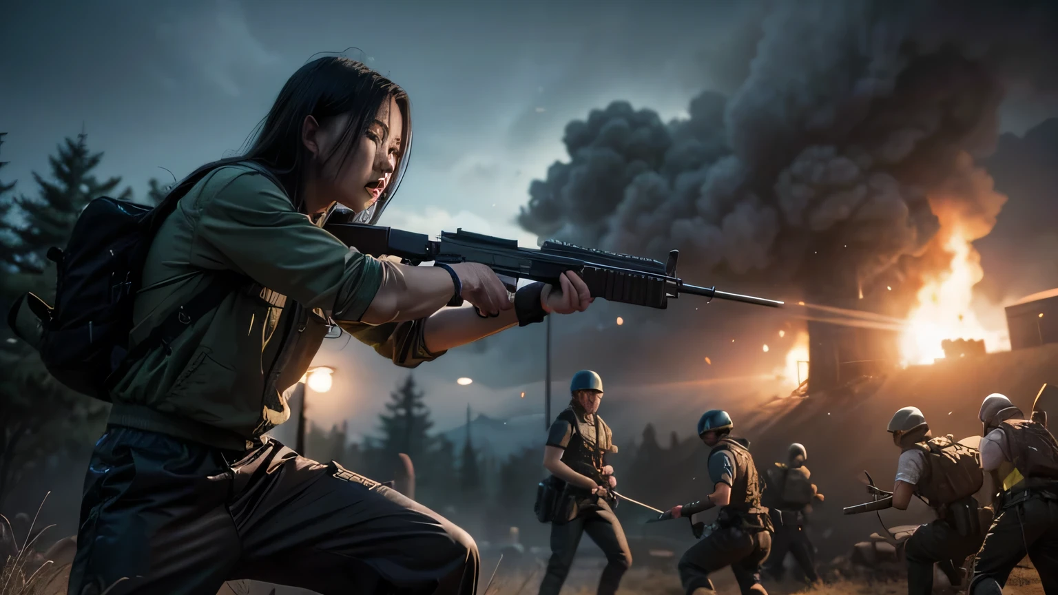 shooting battle royale game cover