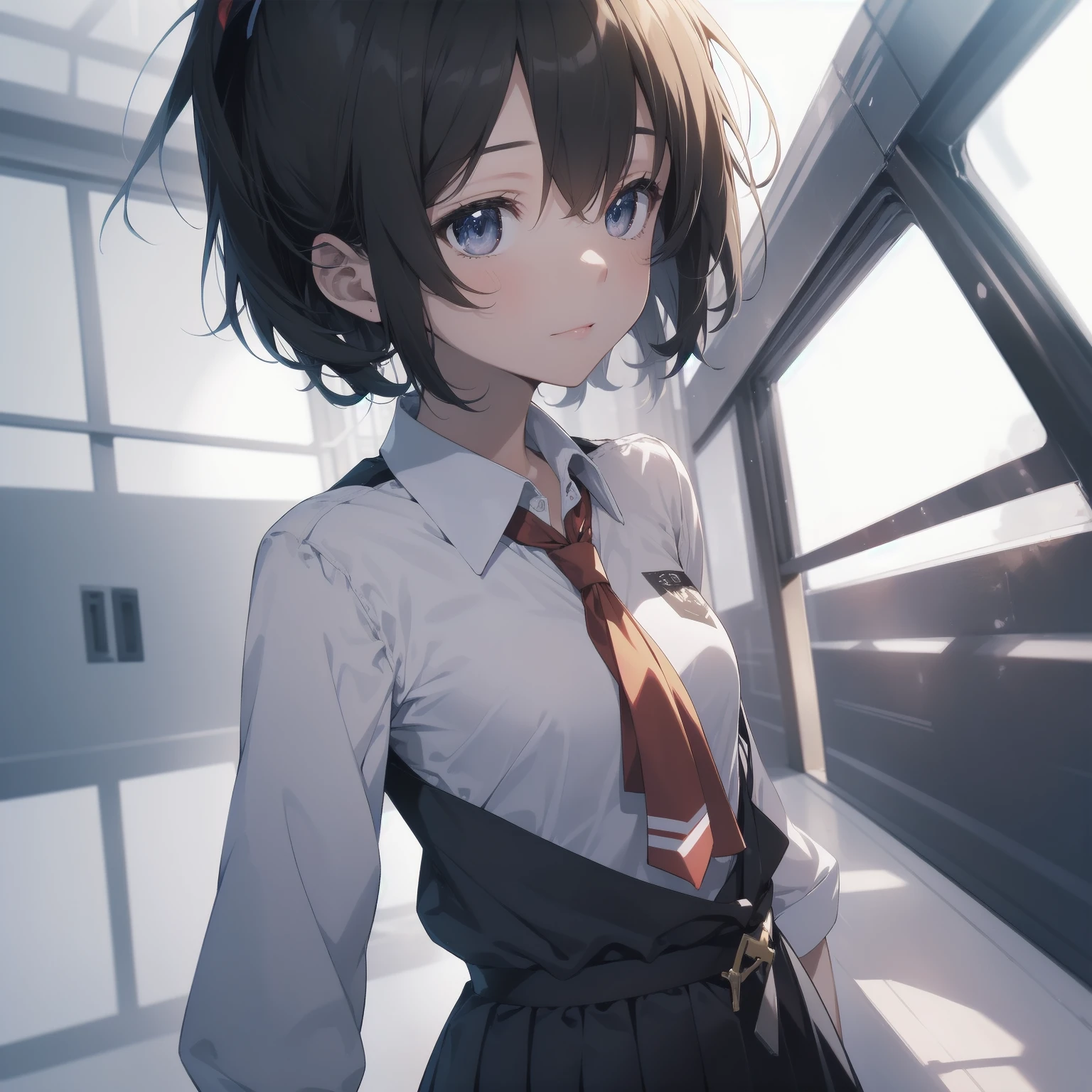 ultra-absurdres-Top quality by artist God, ultra-detailed, high resolution, anime moe artstyle, best anime 8k konachan wallpaper, pixiv contest winner, pool:2810, perfect anatomy,break, 1girl, (Please draw a girl walking sleepily to school alone. )break,(Solo,little female, 13-year-old:1.3),Full limbs, complete fingers,a junior high school student, (very short hair), short cut, flat chest, , small butt, small black eyes, beautiful detailed eyes, well-proportioned iris and pupils, expressive eyes, highres detailed hair, soft expression, salor school_uniform, sailor collar, serahuku, bow, pleated skirt,(Detailed Lighting), (Detailed background), in the School commute route. break,super detailed skin, Best cinematic lighting powered by famous artist, 8k,beauty illustration,photoshop_(medium),very aesthetic,break,((artist:kotorai )), artist:clamp ,artist:carnelian ,artist:kantoku ,

