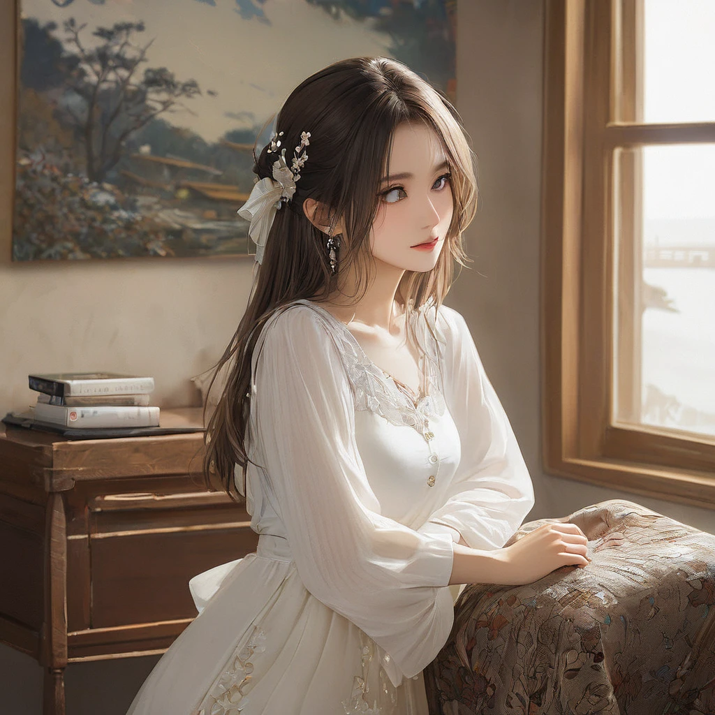 (masterpiece, Highest quality:1.2), One Girl, alone