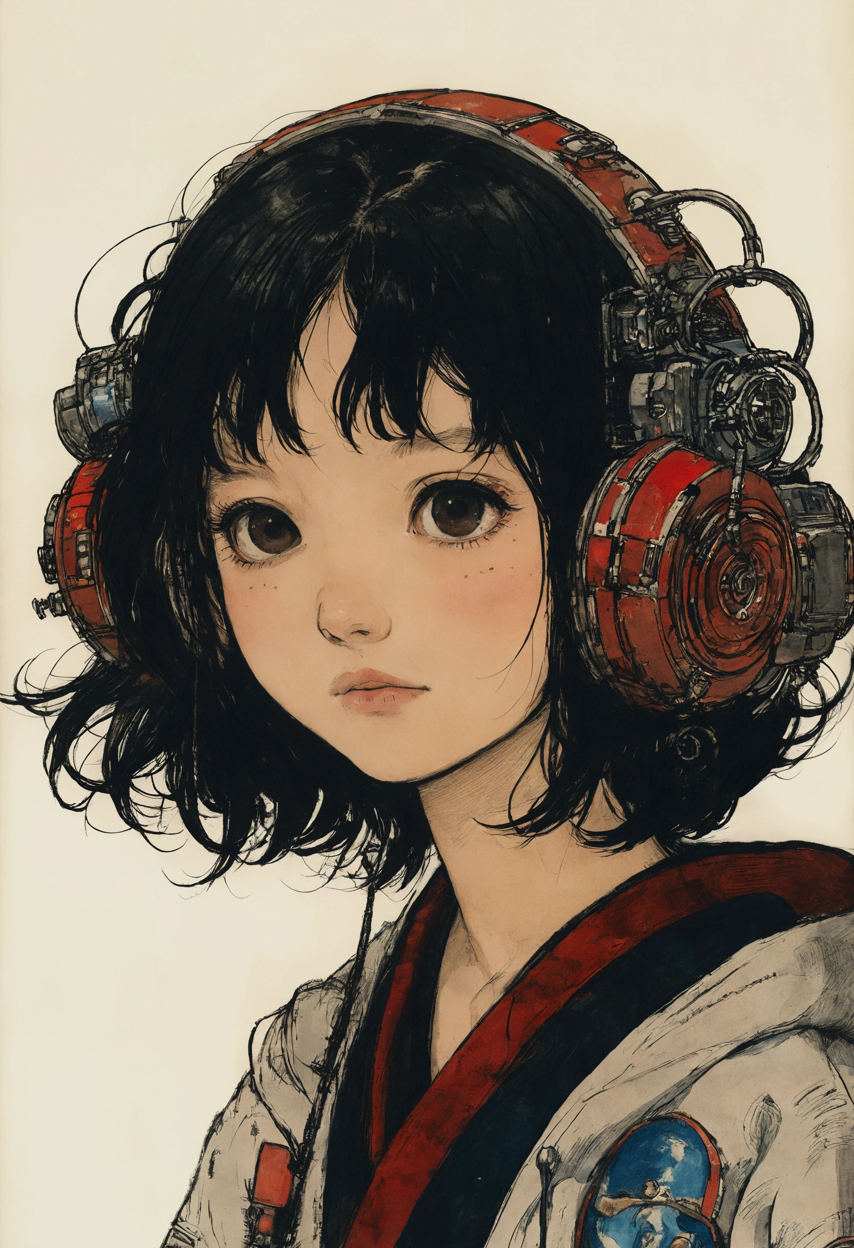 World Trigger、The Style of Kawanabe Kyosai、Girl、Trigger On、Black Hair