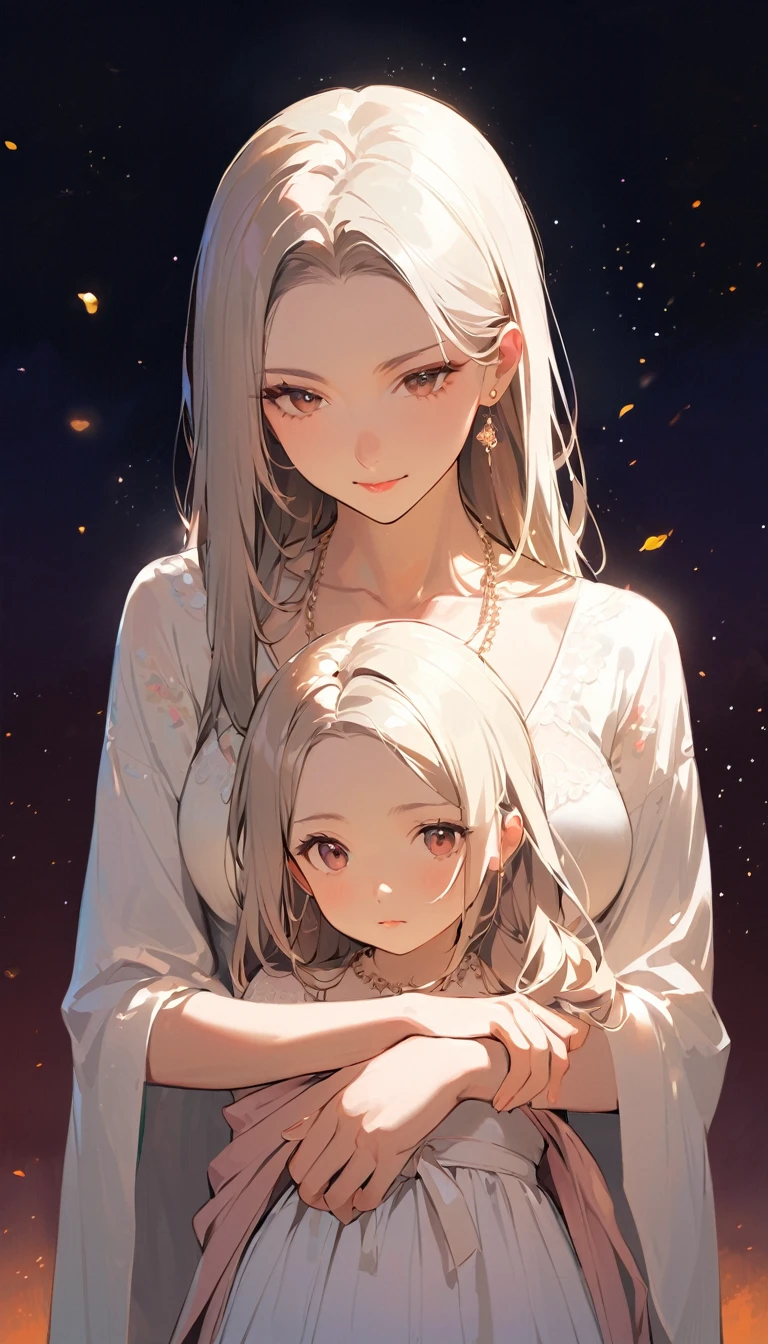 Mother and daughter