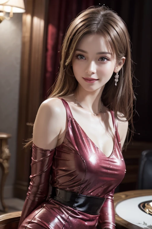 As it is,((8k, masterpiece, RAW Photos, Highest quality, Realistic, Highly detailed CG integrates 8K)), 8k, diamond, wallpaper, Written boundary depth,Beautiful Face:1.4. Cinematic Light,smile