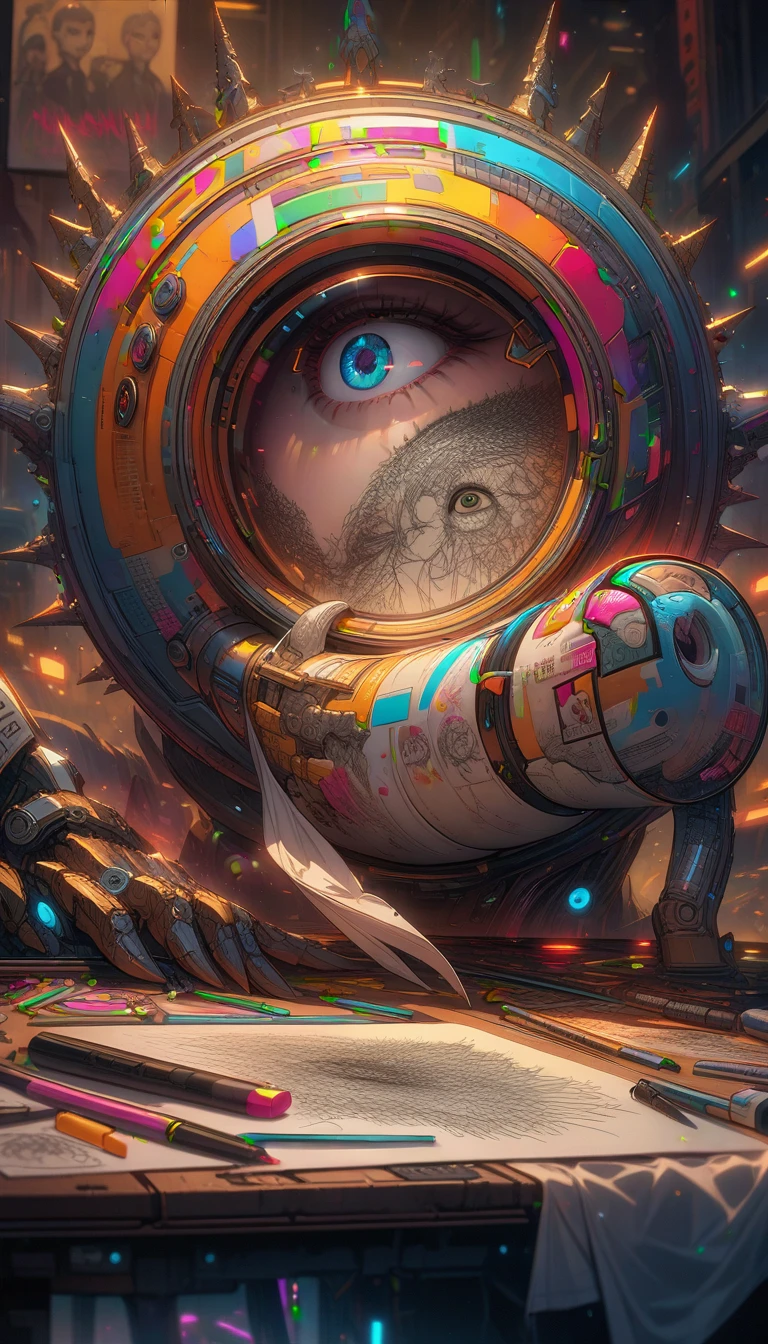 ((best quality)) , ((masterpiece)) , (detailed)，Jean-Joseph Benjamin-Constant, Glowwave, Photograph, Jake Parker, Alan Davis, Hipster Art, Cleancore, Art Deco Girl, Monstrous and Boring, Swirling, Metalcore, Film Washi, portrait art by Stanisław Ignacy Witkiewicz, detailed, intricate, background inspired, luxury, pure,(((Advertising poster style , Drawing . Professional, modern, product-focused, commercial, eye-catching, highly detailed)))