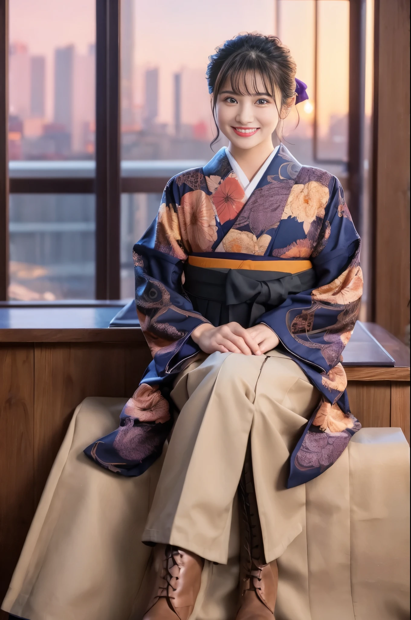 (((masterpiece))), (((Highest quality: 1.4))), ((Super detailed: 1.4)) ,A naive 33-year-old wife、Wearing a knitted dress、(Ultra-realistic pantyhose:1.3)、Sitting on a chair at an open cafe、Height: 156cm, A little chubby、Japanese Model, Short Layered Hair、Of Japanese, Neat and clean Japan woman, Japanese Goddess, Innocence、RAW Photos, (In 8K、Highest quality、masterpiece:1.2)、(Intricate details:1.4)、(Photorealistic:1.4)、Octane Rendering、複雑な3DレンダリングのSuper detailed, Studio Soft Light, Rim Light, Vivid details, Super Detail, Realistic skin texture, Detailed aspect, Beautiful details in the eyes, Highly detailed CG Unity 16k wallpaper, compensate, (Detailed Background:1.2),　Shiny skin、Bare thighs!!!、