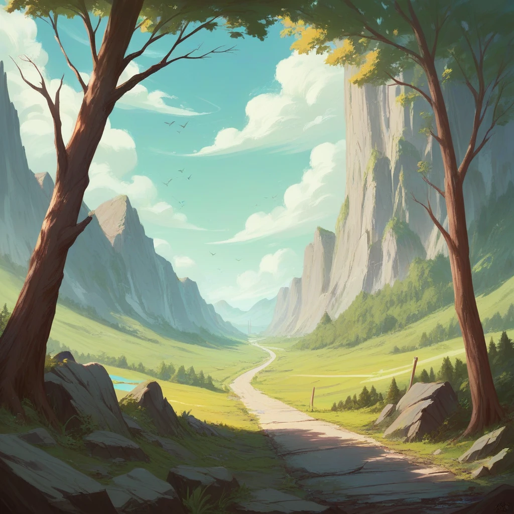 masterpiece, best quality, number, illustration, landscape, background, Low exposure, 4K resolution, Extreme details, Very detailed, light, Trees, Comfort, natural, unrealistic