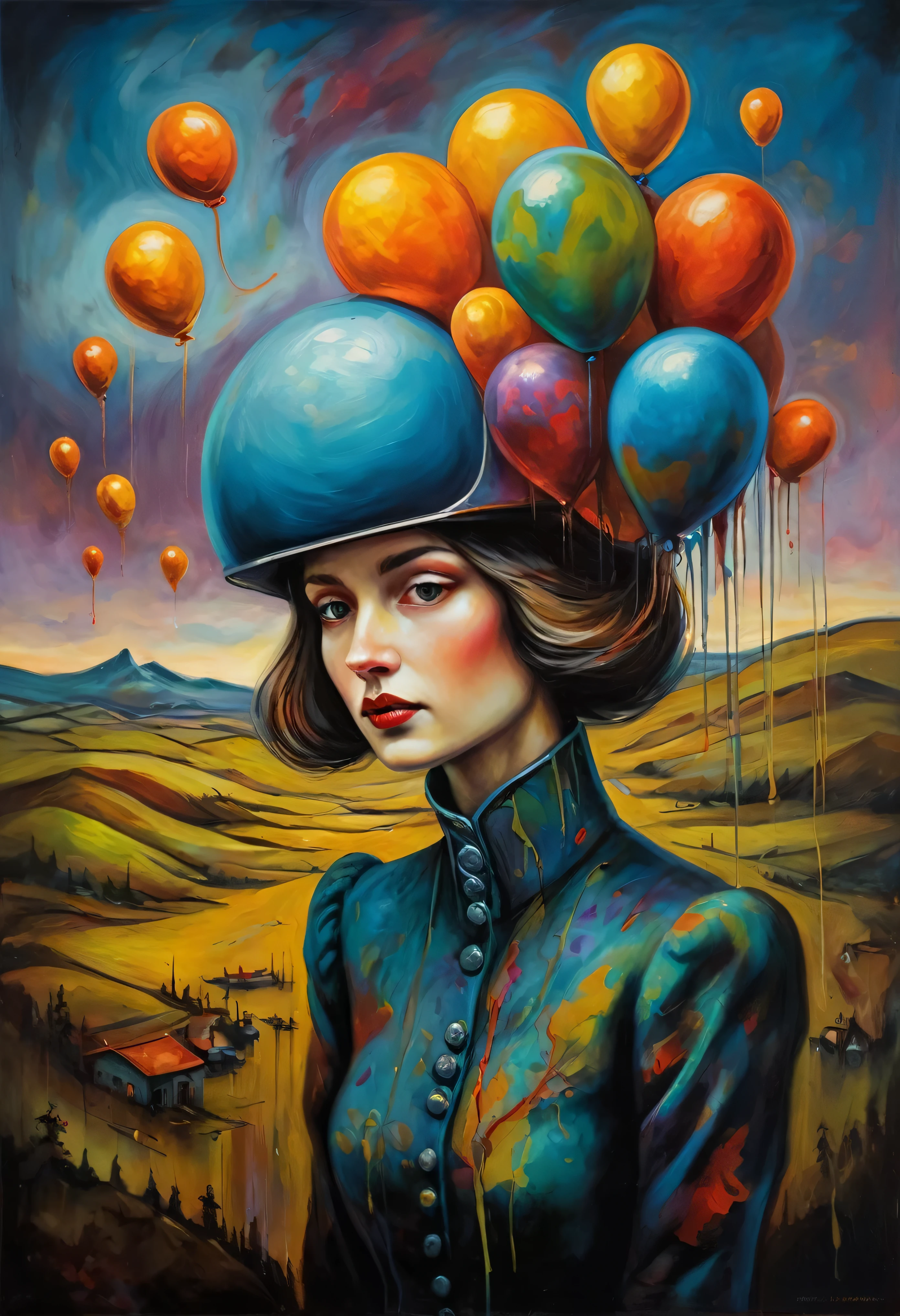 (Artistic Masterpiece of Romantic Life) ( (Themed Art of Life) ( (Conceptual Art) (NFT Exclusive) (Fauvism Work) ()”) Where visual poetry transcends traditional boundaries and embraces the dynamic interplay between creativity and technology Takes),dripping paint,darkart,style, in the style of esao andrews