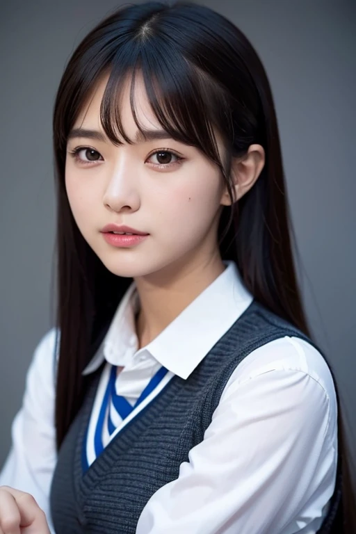 8k、High definition、Ultra Detail、Photorealistic、High resolution、Realistic and accurate depiction、Realistic and accurate human anatomy、Extremely detailed and intricately detailed、The most complex and detailed textures、超High resolution、Highest quality、Japanese women 、beautiful girl、Highest quality, 美しいJapanese women, student, uniform, White shirt, Young Face, 17 years old,Shortcuts