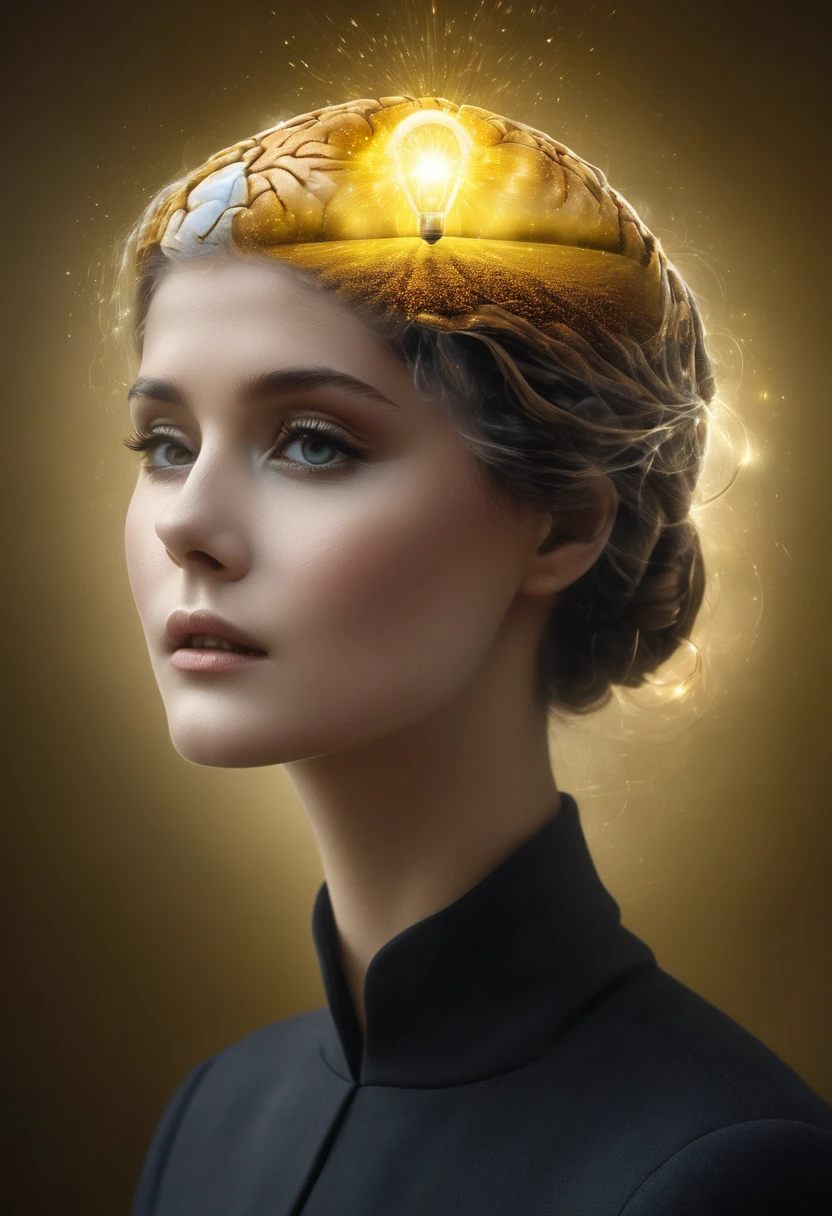 How do I see fear, I who am the human brain, the images merge , I always try to send messages the light in these come out of nostalgia and fear but everything looks so real and detailed that I see it real , 24k cinema light photographic composition
