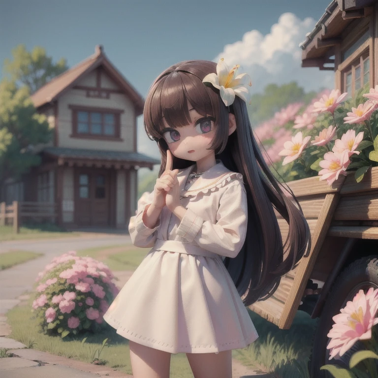 (masterpiece:1.2, Ultra detailed,1.5, unity 8k wallpaper, detailed finger:1.2), mushroom, Girl, Fly agaric, White dress, in the forest