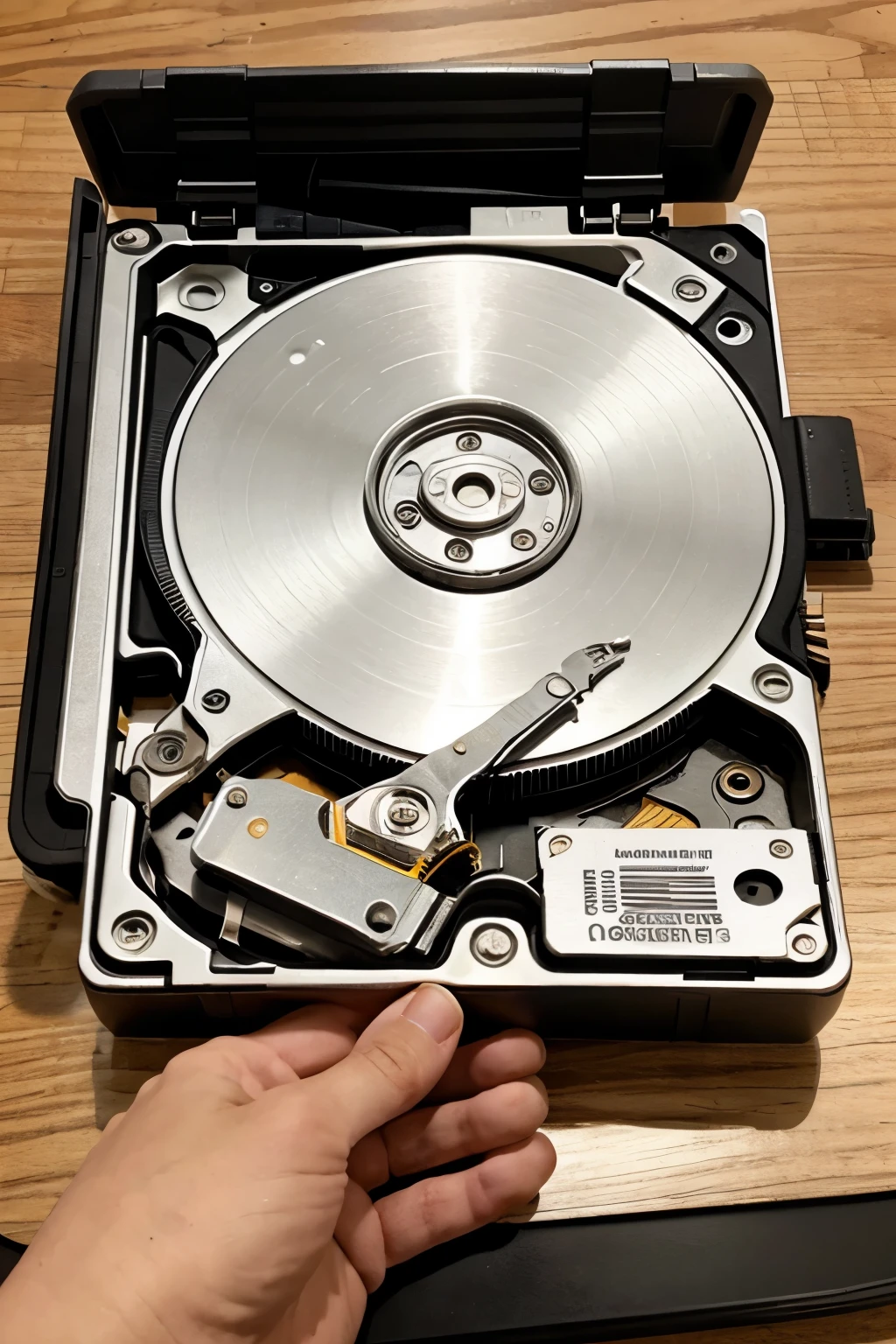 Notebook repair change SSD hard drive