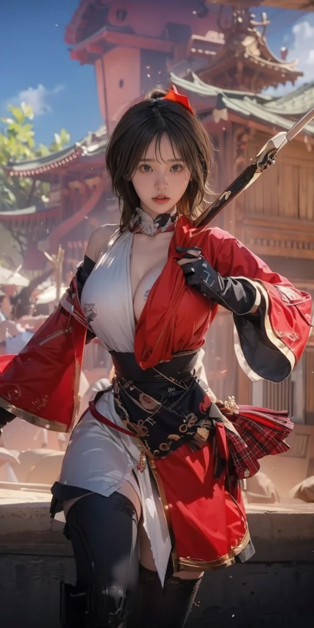 Realistic, best quality, masterpiece, 4k, ultra-detailed, hyperrealistic, dramatic lighting, cinematic, photorealistic, (ultra gigantic breast) , (upper naked breast),