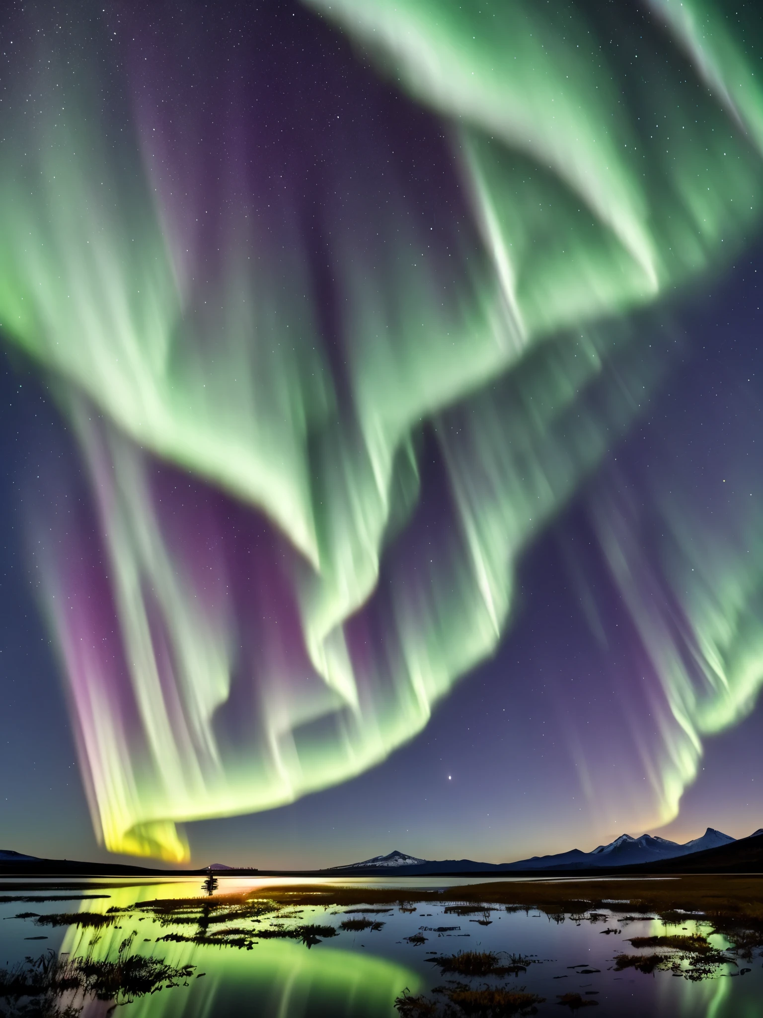 the aurora bore over a lake with mountains in the background, northern lights, with aurora borealis in the sky, aurora borealis, ❤🔥🍄🌪, by Harald Giersing, by Sven Nordqvist, by Anato Finnstark, dramatic aurora borealis, by Daren Bader, by Anton Lehmden, by Peter Madsen