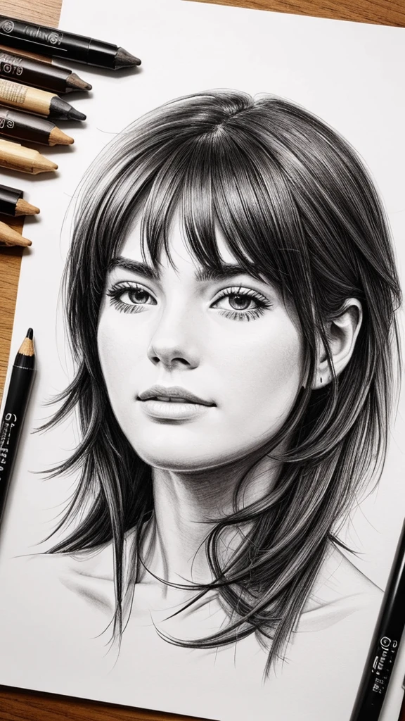 🎹 Scribble drawing realistic