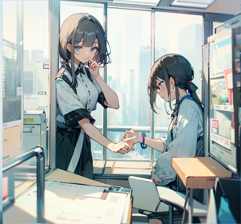 hold hands,Correct finger structure
