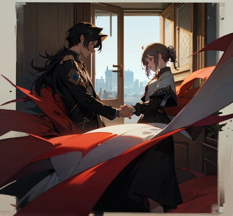 hold hands,Correct finger structure