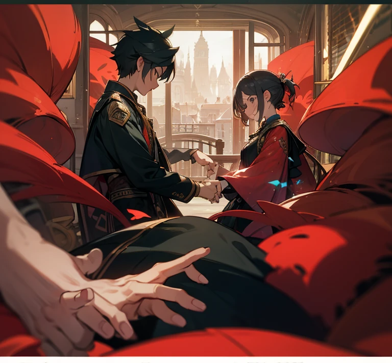 hold hands,Correct finger structure