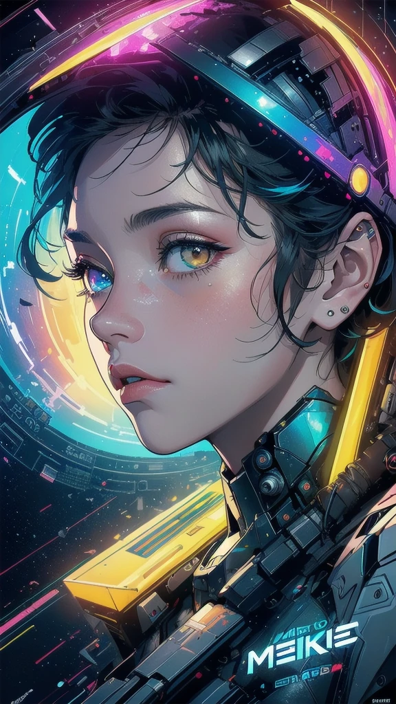 (((masterpiece, highest quality))),(((solo:1.2))),(((1girl:1.2))),32k wallpaper, very detailed, poster, vintage science fiction,(((((geometric cinematic movie poster))))), ((bauhaus)),(shape),(((abstract))),(mid century modern),movie poster,(((((portfolio))))),(((((Close-up))))),(((((bust up))))),((((more various angle)))),(((highlight))),Vast landscape,((((heterochromia)))),(((complete. detailed face))),(((Extremely talented))),(((most complecated machine))),(Colorful color scheme),(reflection neon light)