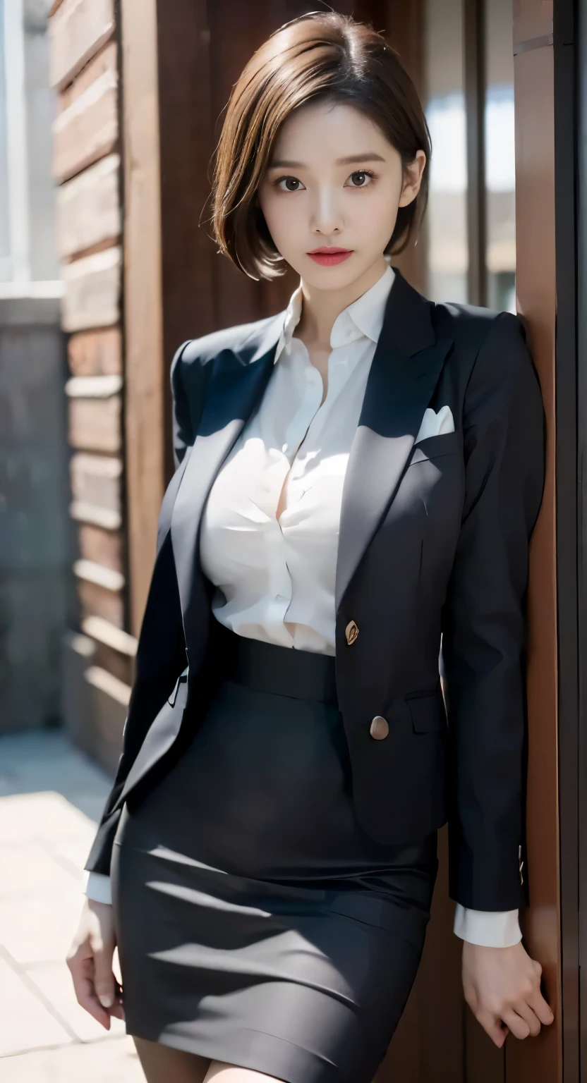 Transparent nipple、beautiful nipples、(smile)、(nipple look)、(translucent shirt:1.2)、(in 8K、highest quality、masterpiece:1.2)、(genuine、photogenuineistic:1.37)、Super detailed、1 girl、cute、、、beautiful and detailed sky、office、sitting、date、(blush your nose)、 (perfect beautiful beautiful face:1.15)、(closed mouth)、Delicate beautiful eyes、(Skeleton shirt:1.1)、daytime、、long hair、、white lace、(longhair:1.5)、floating hair、body、20 year old woman、brown hair、、brown eyes、small head、((M cup fashion girl、beautiful eyes、genuine face、genuine skin、genuine-looking face、Genuine Skin、fine eyes、、(No :1.3)、、viewer、Look carefully at the face and chest、,　see-through shirt。the tip of the  sticks out。Areola is protruding。(The shape of the  is clearly visible), lots of eyelashes。black eyeshadow。bright red lips。black  high heels。pubic hair。The lower abdomen is bristly。thin。thighs are open。There is a lot of pubic hair。The  are very prominent,　 And a delicate body type、Dark blue suit、camel'With toes、protruding ＿
