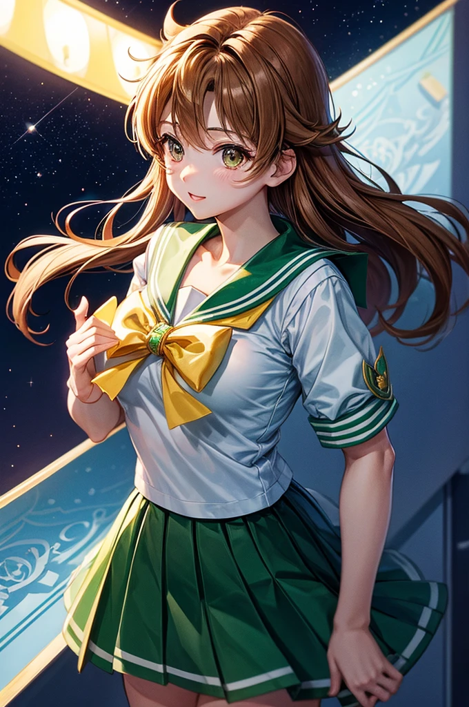 白タイツを履いた裸のSailor Jupiter、Sailor Jupiter