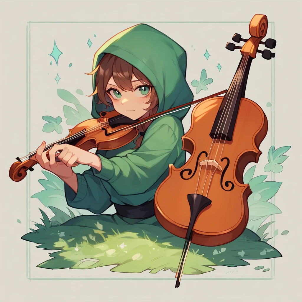 Generate a Minecraft violin skin