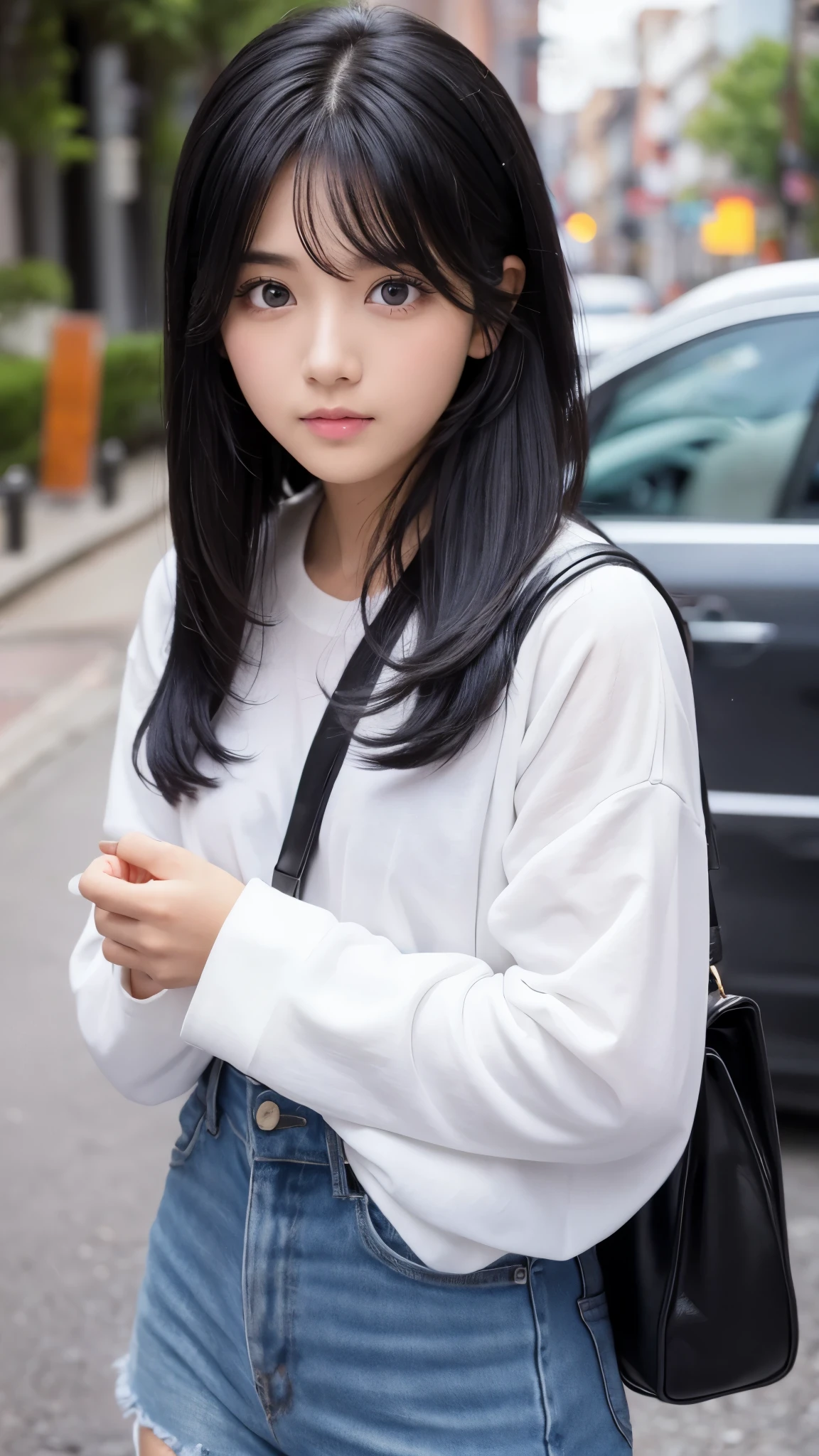 good looking Black Hair male cute Big eyes