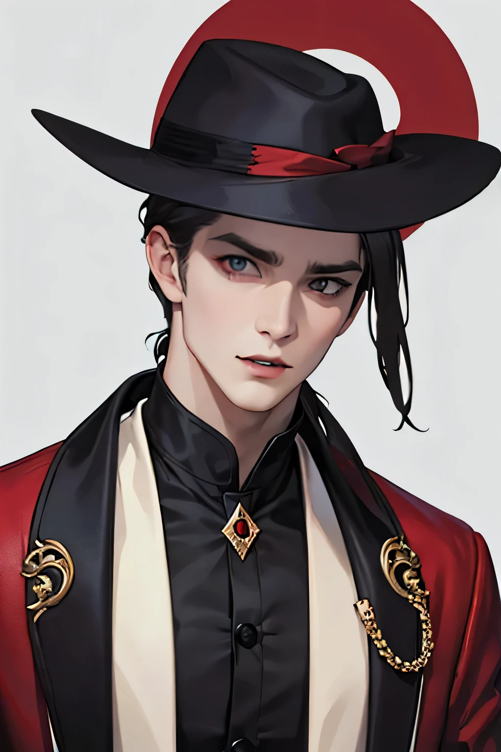 Need vampire image with handsome and good looking with sharp hunter eye's