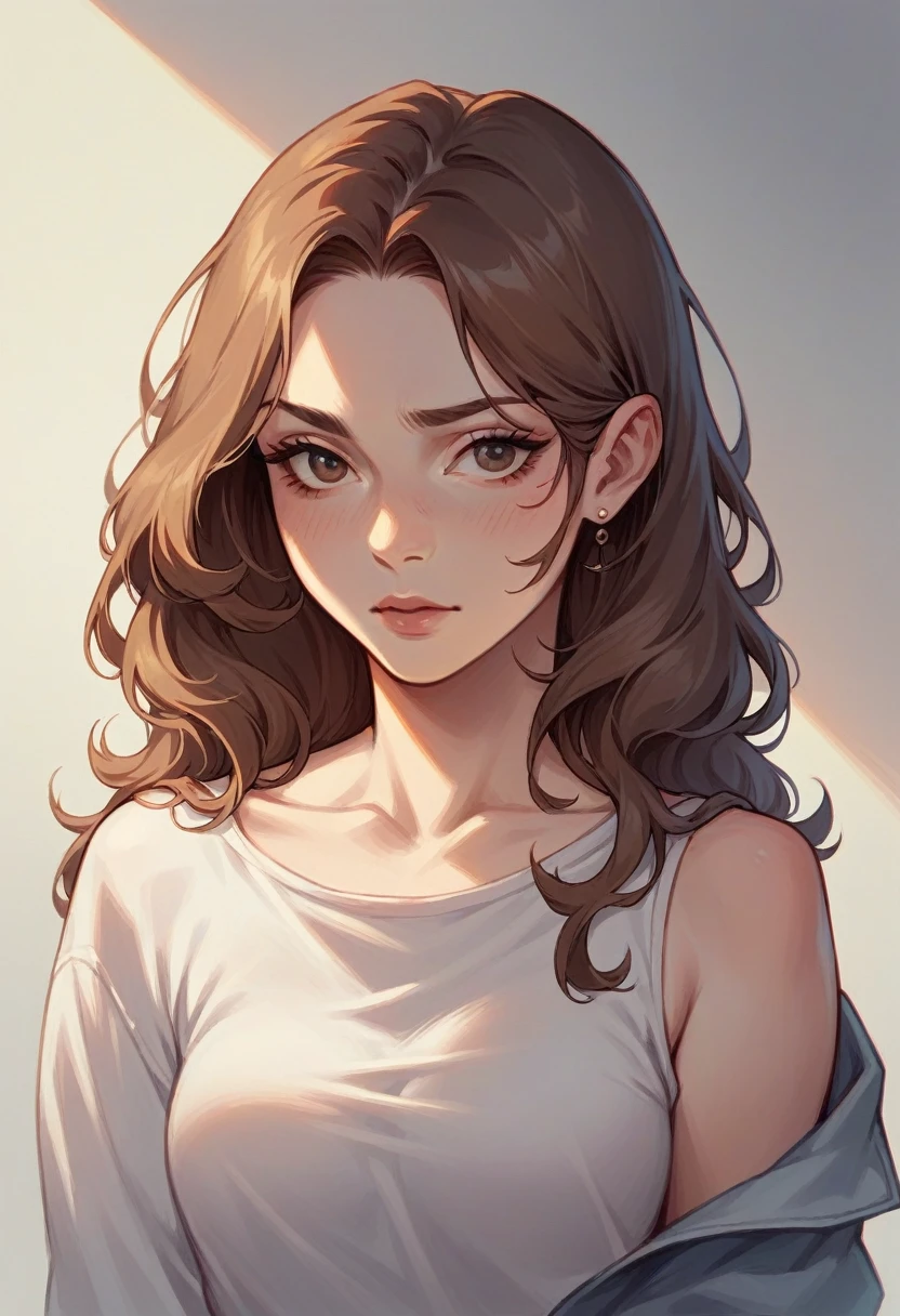 Beautiful Russian brown hair guy