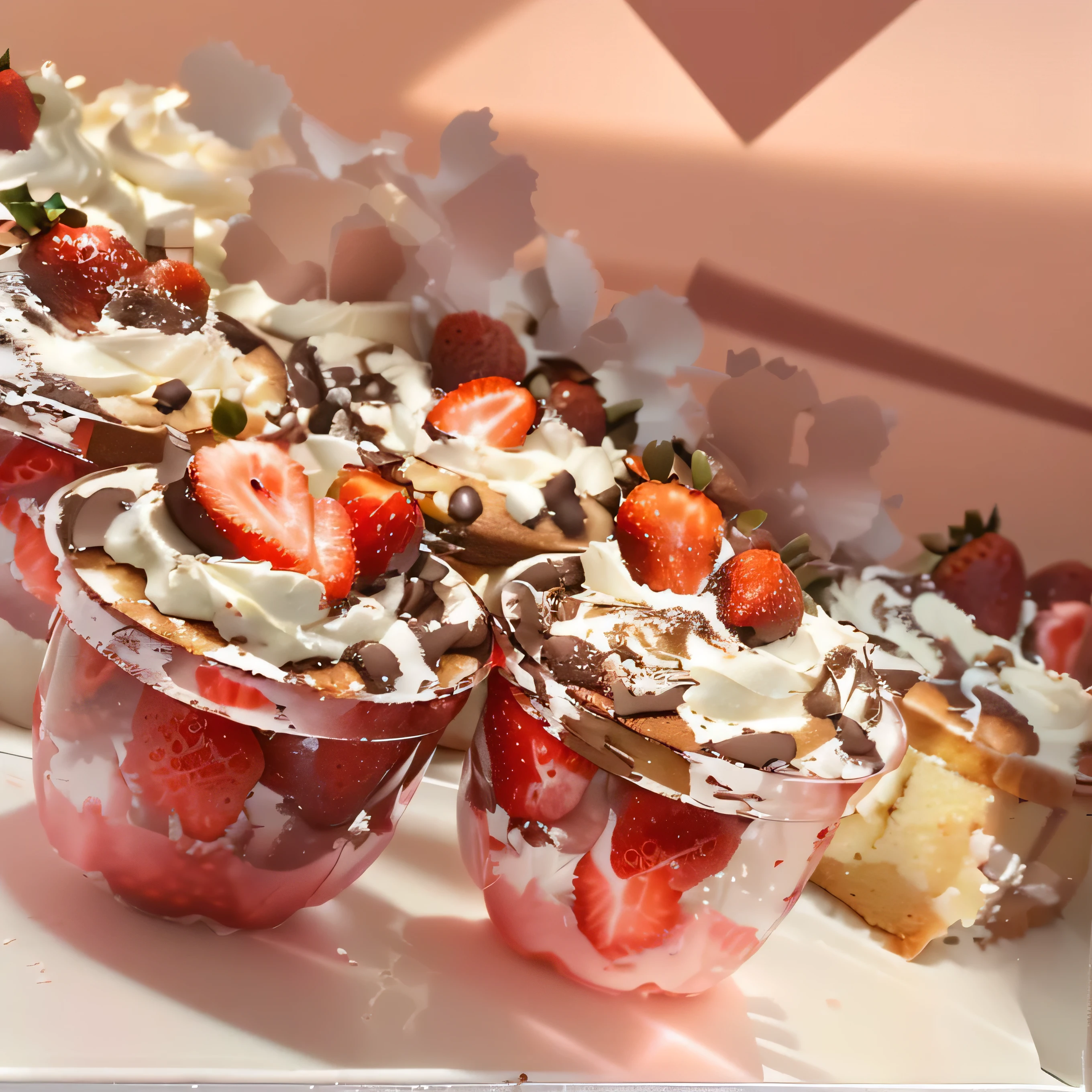 (best qualityer), (1 cake (bring:0.5,glass:0.5,packaging) Of Strawberry), dynamic photo, Pinterest, luscious, mouth watering, 🍰