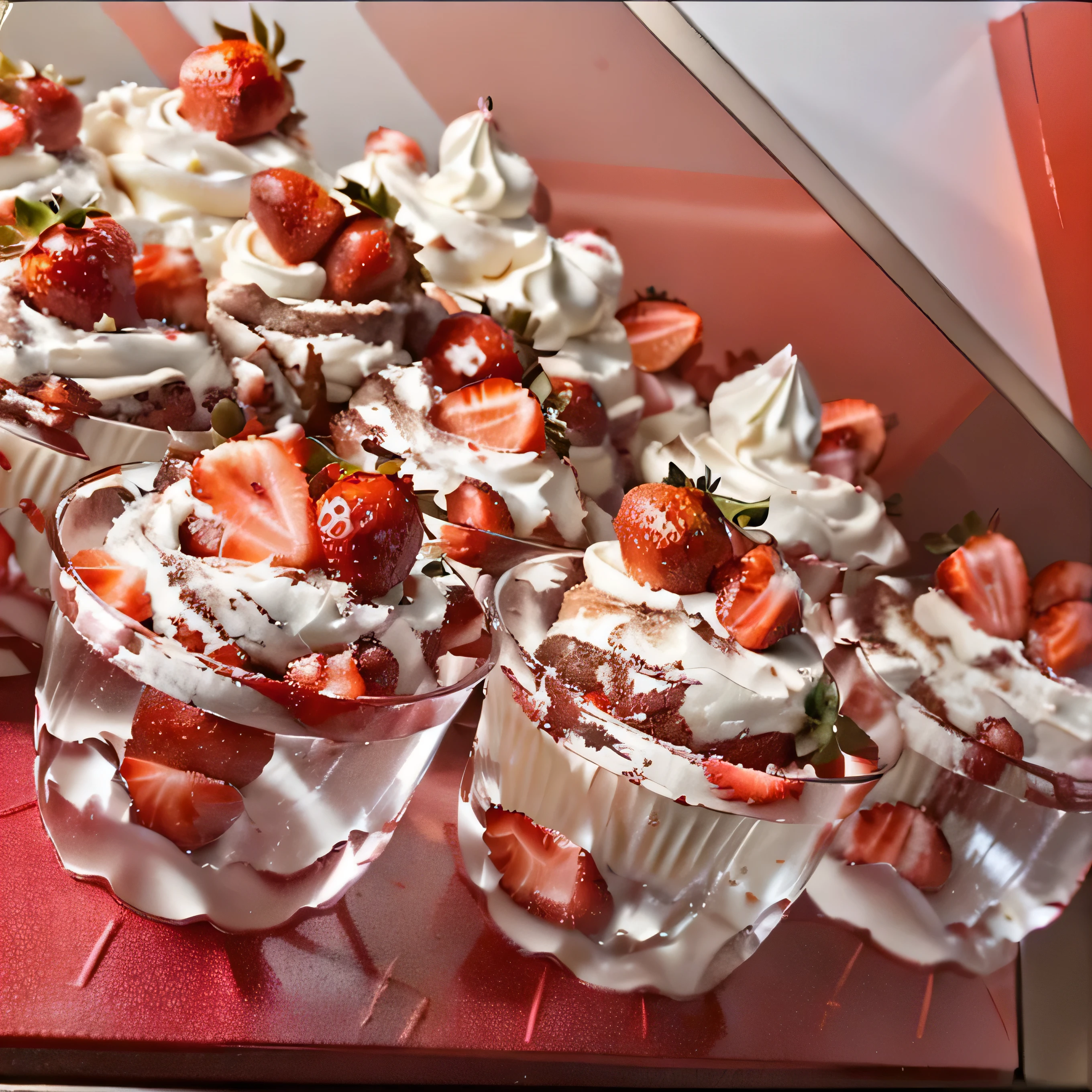 (best qualityer), (1 cake (bring:0.5,glass:0.5,packaging) Of Strawberry), dynamic photo, Pinterest, luscious, mouth watering