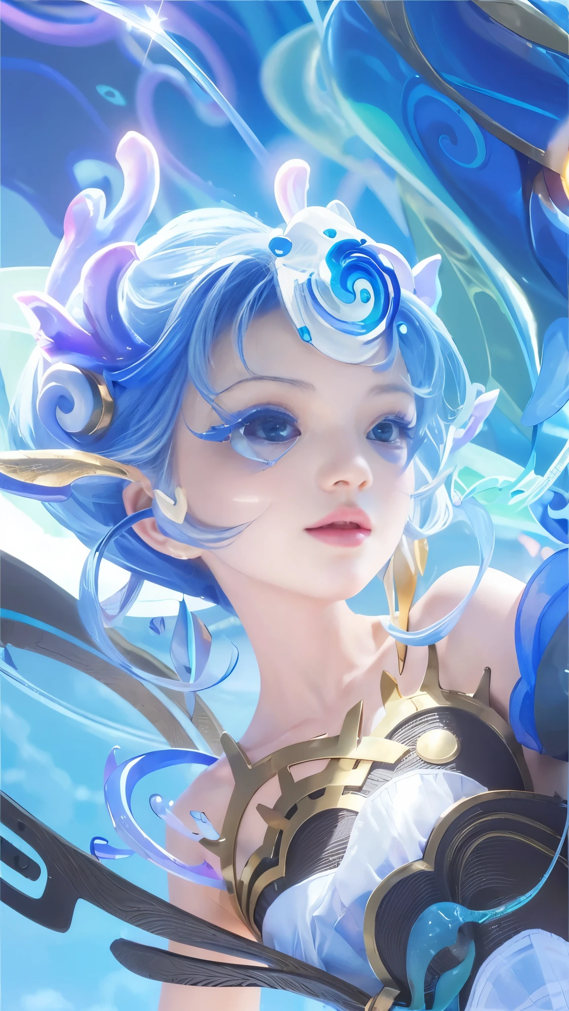 ((BEST quality, 8k, Masterpiece :1.3)), upper body, Sharp focus :1.2, Beautiful Woman with perfect figure, higly detailed facial and skin teksture, Detail eyes, double eyelids, interior view, ferpect lightnin, Glowing skin
