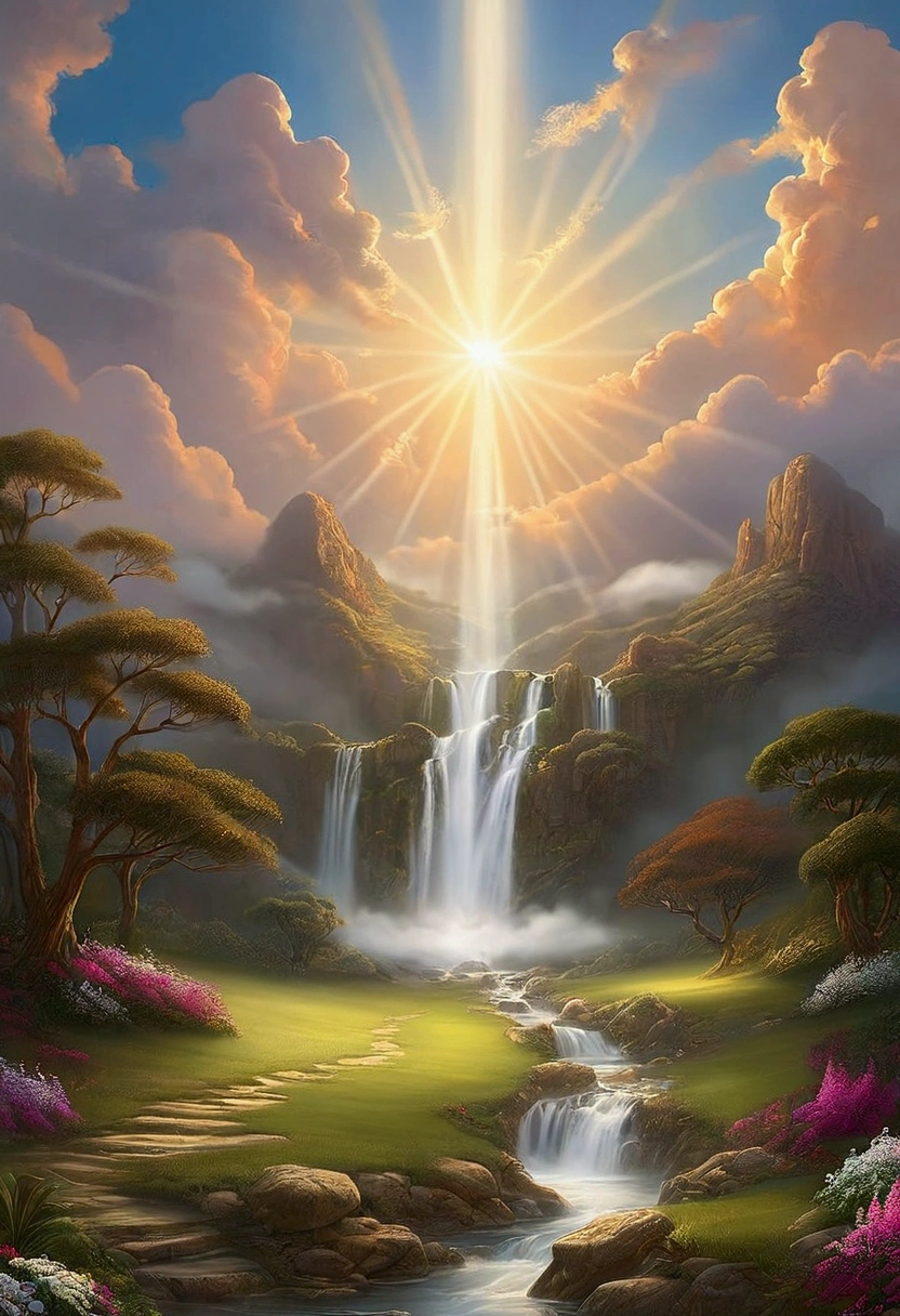 a picture of heaven and its beauty