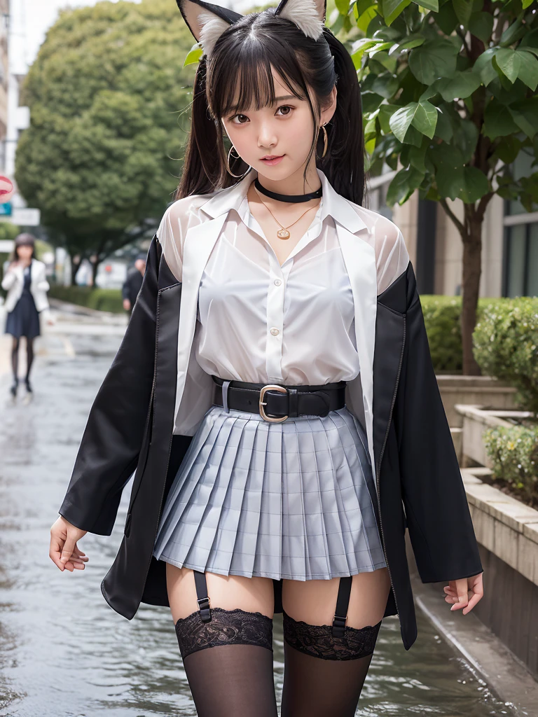 ((smile))、Confused、RAW Photos、(((The ultimate portrait masterpiece)))、((The cutest girl in the world))、1 Girl、12 years old、Japanese、Cute Face、((Silky Hair))、(A high ponytail tied with a ribbon:1.4)、((Super huge breasts:1.1))、((Eyes that shine like jewels))、Glowing Skin、(young woman;It consists of a transparent white shirt, Thin ribbon, blazer, Breathable check pattern pleated skirt.:1.5)、Winter clothes、(Uniforms made from high quality materials, Breathable fabric:1.4)、Ultra-detailed uniforms、(She shyly pulls up her skirt:1)、(Breathable lace panties visible.:1.3)、((Crotch from the front))、Skirt fluttering in the wind、eyeliner、Beautiful Bangs、Hair between the eyes、((solve、High resolution))、Detailed Background、8 Quad HD、Digital SLR、Soft Light、high solve、Film Grain、Fujifilm XT3、Shallow depth of field、自然なSoft Light、Tight waist,(hour々Under the skirt:30%),(Pumping the nipples:20% Or vaginal line pump:20%),(Get wet from heavy snow:50% Or get wet in heavy rain:50%),makeup,
corset,
necktie,
ballgag,
skirt,
leather harness,
silk stockings,
diamond earrings,
比基尼,
Good,
handbag,
lingerie,
garter belt,
fur-trimmed jacket,
fashionable,
one-piece swimsuit,
dress statue,
lace,
hair ornament,
jewelry,
black pantyhose,
short jeans,
lace trim,
high heels,
biker suit,
black stockings,
earrings,
necklace,
office lady,
blouse,
underwear,
revealing clothes,
panties,
sundress,
fox ears,
thighhighs,
pantyhose,facing viewer,
outdoors,
cowboy shot,
bokeh,
1girl,
portrait,
crowded street,
独奏,
night,
classroom,
looking at viewer,
depth of field,
sexy pose,
Fujifilm XT3,
absurdres,
award winning photo,
cityscape
masterpiece,
HDR,
8k resolution,
photorealistic,
RAW photo,
highres,
professional lighting,
8k wallpaper,
photon mapping,
soft lighting,
cinematic lumination,
sharp focus, ,,(((You can see the beautiful shaved pussy without any restrictions))),