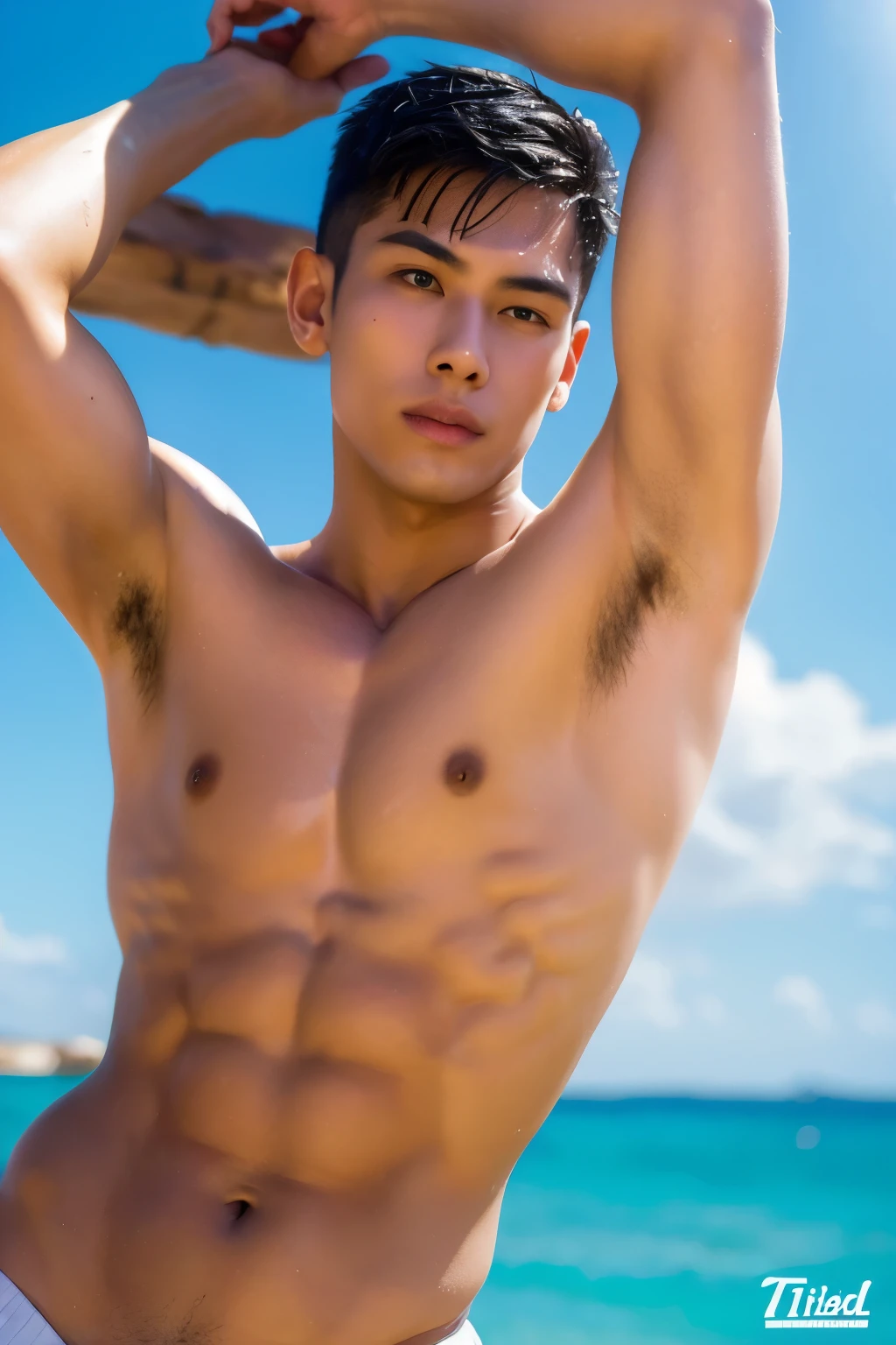 1 bright European asian boy,pretty 18-year-old,good looking , 9;s armpit and sniffs, shiny muscle tissue,sexy and excited,khd, , naked, A lot of armpit hair, Tibia, masterpiece,8K,Topless, , tremble,full body figure, middle hair, gay, Sweat , Sniffing the armpits,wet ,ethereal,close-up, sexy bulge