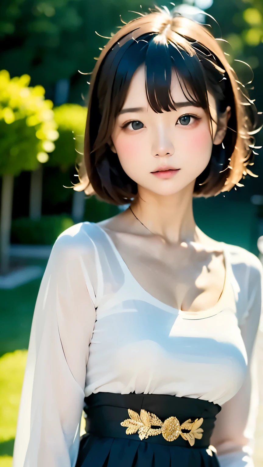 Tabletop、masterpiece、One Girl、Front view、Japanese、Very young and beautiful woman、(The cutest girl in the world)、-yeld styour face smaller、Charming person、Very cute face、Glossy Lips、Double eyelids on both eyes、 Natural Makeup、Long eyelashes、Black Hair、Asymmetrical bangs、Center image、8k resolution、Advanced Details、Detailed hairstyle、Detailed face、Great cinema lighting、Vibrant、Ultra-realistic、Perfect limbs、Perfect Anatomy、Against the background of fireworks、Wear a yukata with sleeves、Looking up from the waist、