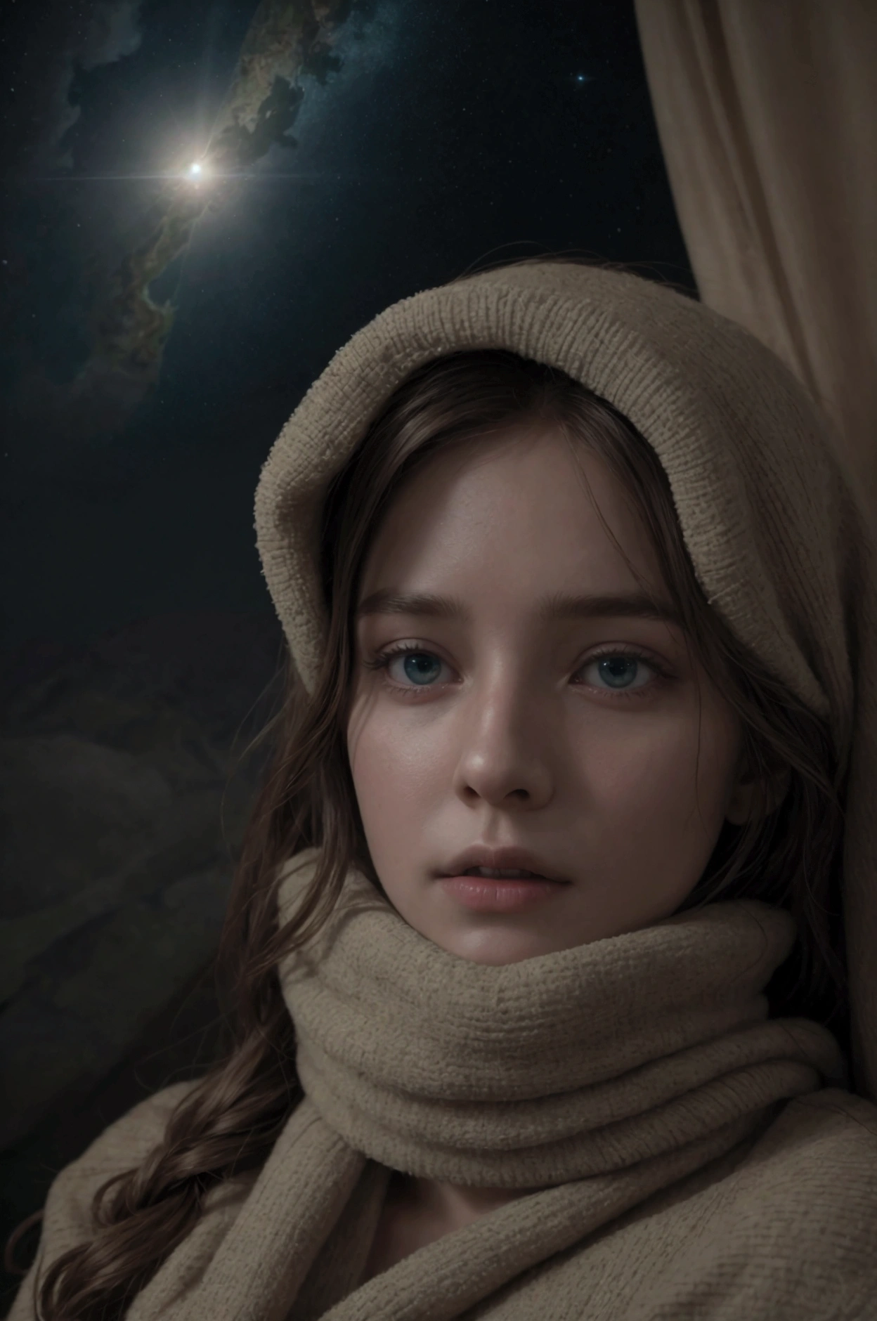 Cinema Lighting, Very detailed, photoRealistic, 8k, Highest quality, Very detailed, Realistic, Atmospheric,Earth,Afterimage