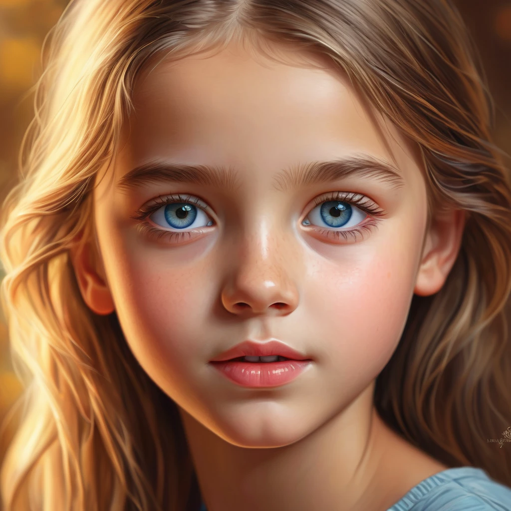 beautiful girl, 12 years old, 12 years, age-12, , detailed facial features, detailed eyes, detailed lips, Detailed nose, middle: digital painting, very detailed, 8 K, photorealistic, masterpiece, cinematic lighting, bright colors, warm colors, soft focus, natural setting,  detailed background ,completely naked, uncensored footage , her anus is very stretched , open anal , squirt ,her anus is huge