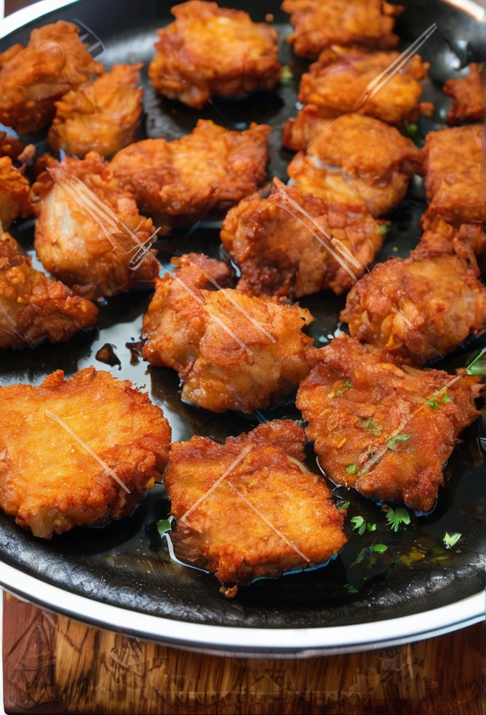 Fried pork