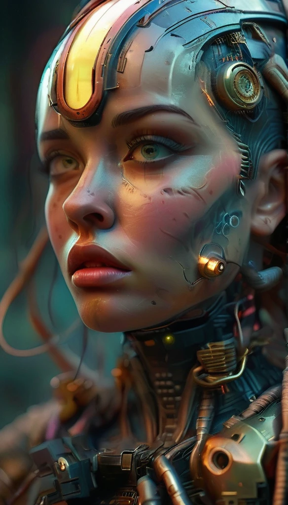 full body cyborg full body portrait detailed face symmetrical steampunk cyberpunk cyborg intricately detailed to scale Hyper realistic cinematic lighting digital art Concept art style mdjrny-v4, (best quality, 4k, 8K, high resolution, masterpiece: 1.2), ultra detailed, Sharp focus,(realistic,photorealistic,photo-realistic:1.37),very face detailed,extremely detailed facial features,hyper realistic skin texture,extremely fine details,intricate details, detailed eyes,detailed nose,detailed lips,detailed facial expressions,intricate facial anatomy,intense lighting, dramatic lighting, moody lighting, cinematic lighting, chiaroscuro lighting, dramatic shadows, dramatic moments, vivid colors, intense colors, deep contrast, cinematic depth of field, cinematic composition, angle of cinematographic camera, anatómicamente perfecto:1.5