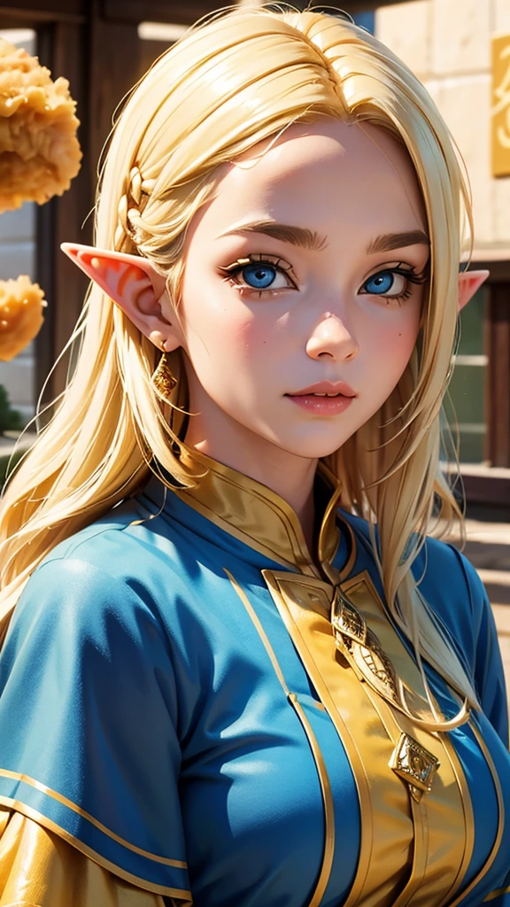 Blonde,Elf,Tempura