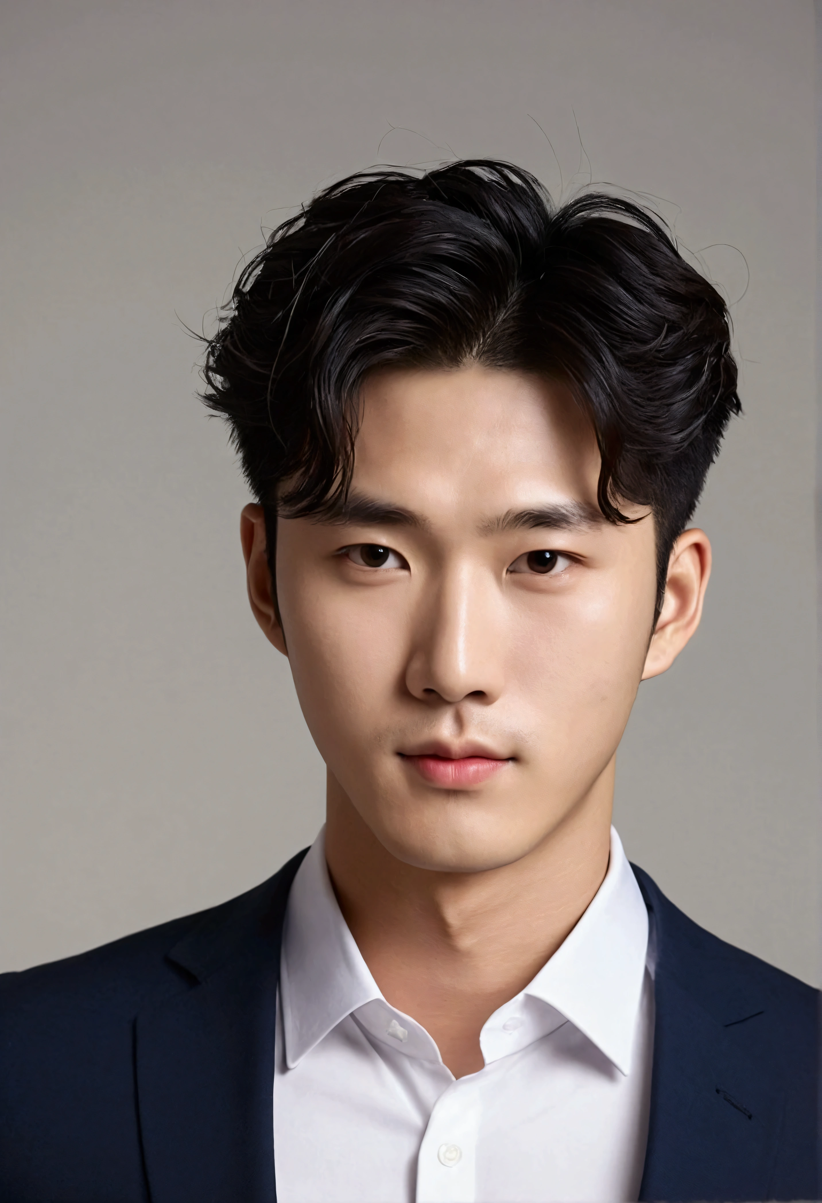 Korean man 26 years old handsome elegant likes to chat