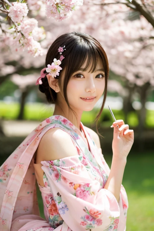 Spring Japanese beauty models