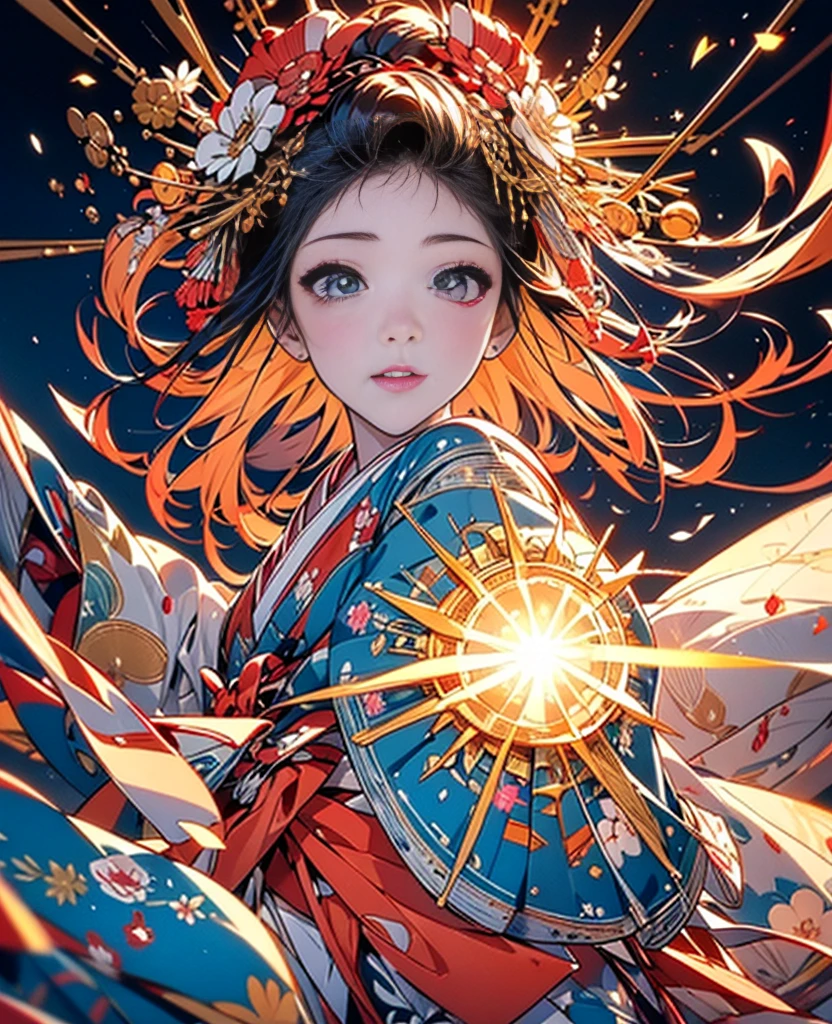 (従者がOiranの後ろから傘をさす:1.4)、(Oiran、Ideal ratio)、dramatic_Exquisite and gorgeous clothing、スポットライトを浴びたOiran道中、detailed full body portrait、(Highest quality、4K、8k、High resolution、masterpiece:1.2)、Very detailed、(Genuine、Realistic、Realistic:1.37)、Dynamic action poses、Dynamic Lighting、Structure of the film、Very detailed顔の特徴、Very detailed目と顔、Long eyelashes、Chiaroscuro lighting、dramaticな影、Impressive color palette、Bright colorotion Trajectory Effect:1.9