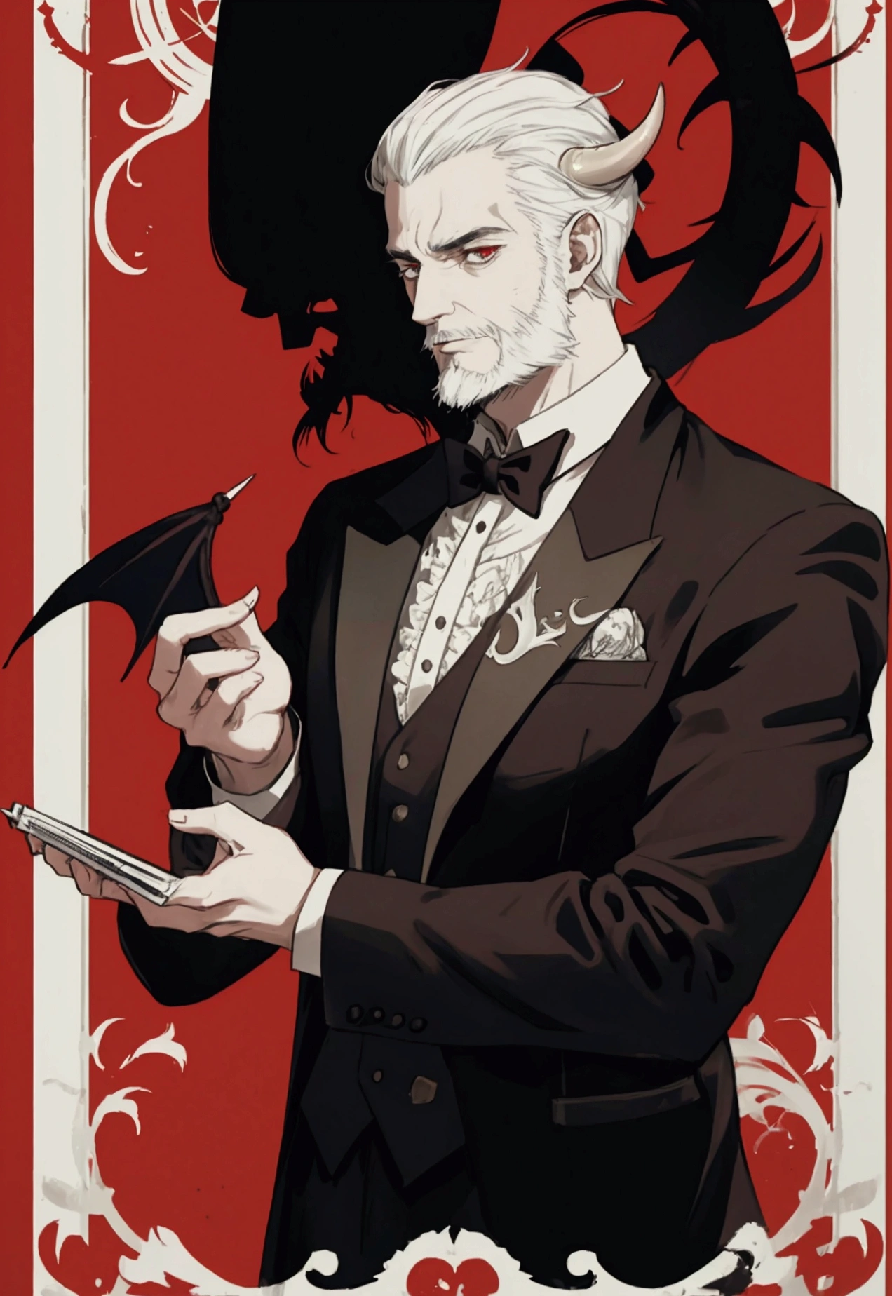Devil&#39;s Father, eccentric, Thin beard