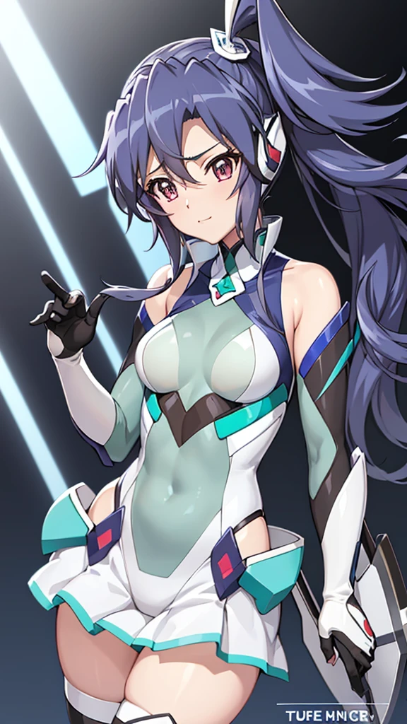 (俯瞰figure),Dynamic Angle,Very detailed, figure, close, Straight, One girl, 
 ((Winner Tsubasa, Interface Headset, Symphogear Bodysuit:1.4, Dark blue hair)),Her eyes shone like dream-like stars,(Glowing Eyes:1.233),(Beautiful and detailed:1.1),(Expressionless,Mouth closed),(Are standing), 
(In a white spaceship、Mechanic room with tools and spaceship window),
(night:1.2),dream-like, [[Delicate fingers and hands:0.55]::0.85],(Finger details),